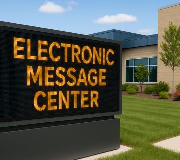 electronic message center Texas